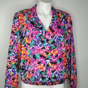Vintage Lauren Lee Blouse Size 14